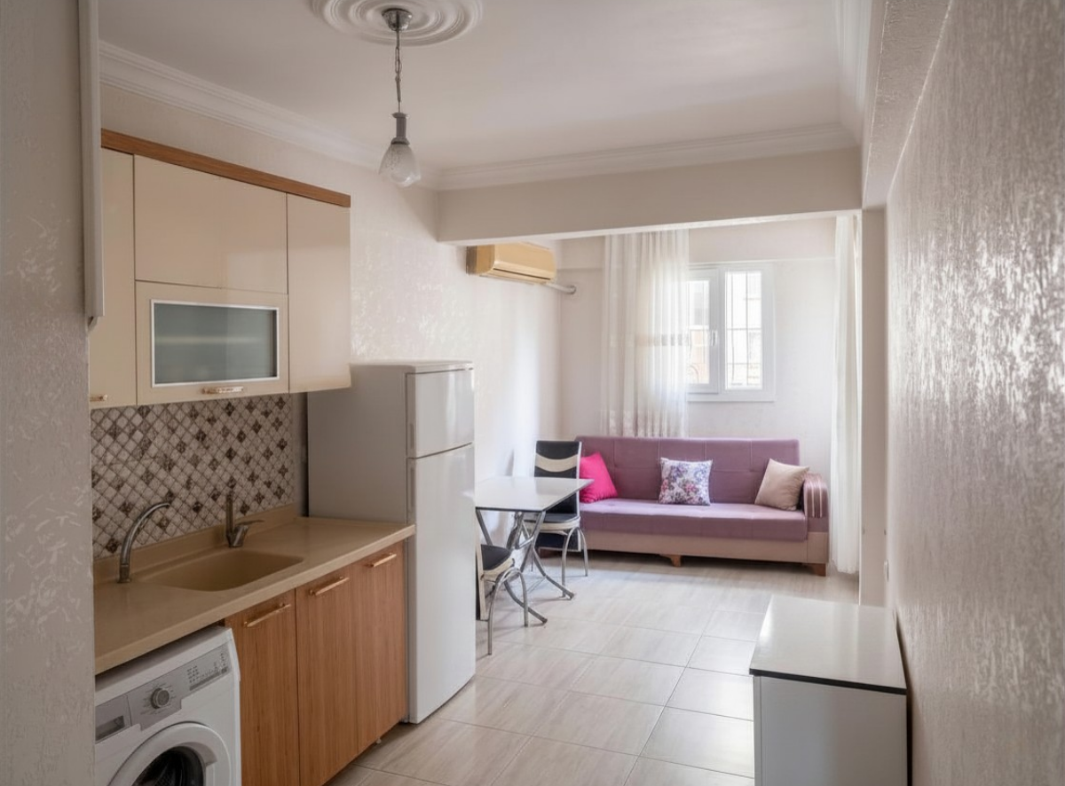 Hamit & Seyithan Apartman Hatay Serinyol kiralık daire oturma odası